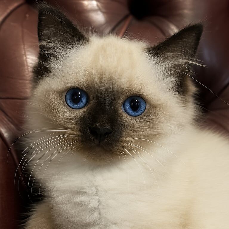 Ragdoll kittens for sale in Loughborough, Leicestershire – 9 weeks old - Image 3 of 3